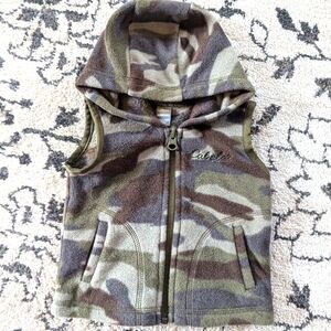 Cabela's Camouflage Hooded Baby Vest 0-3 Months